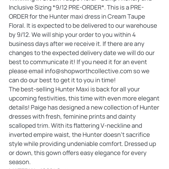 Floral Long Sleeve Maxi Dress - Picture 6 of 7